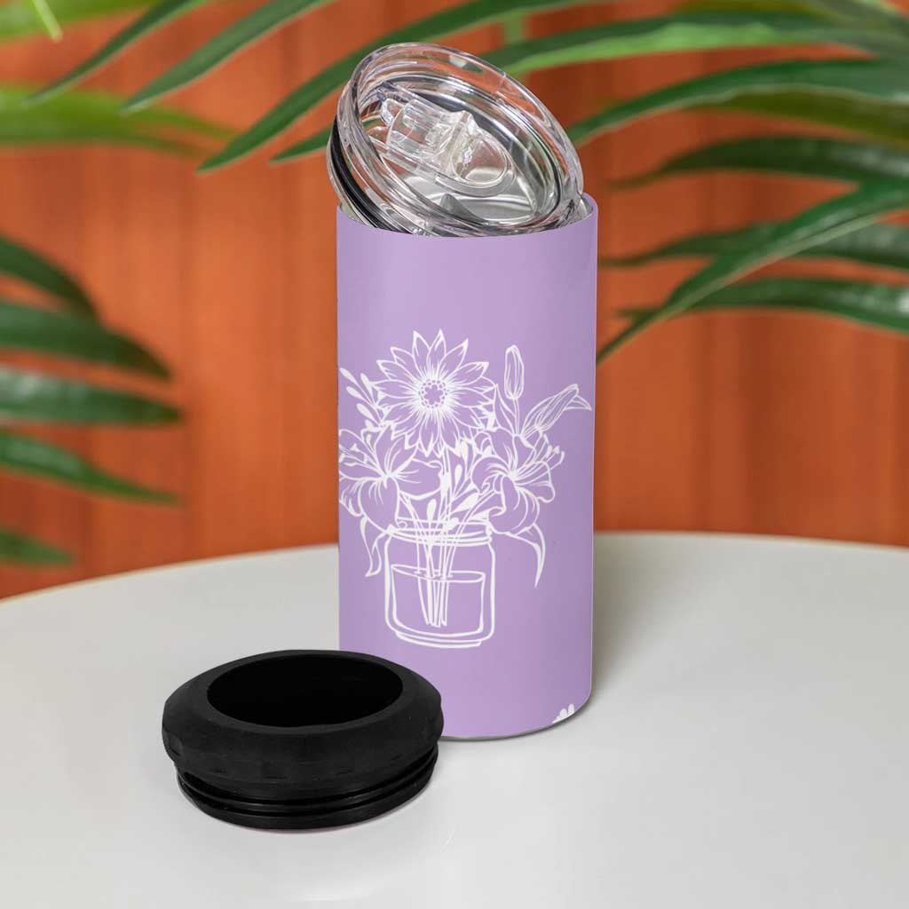 Mothers Day First Time Mom Gift 4 in 1 Can Cooler Tumbler Gender Reveal Pregnancy Gift for Expecting Mom