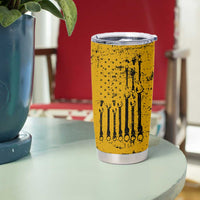 Funny Dad Tumbler Cup Grandpa Mechanic Handyman Engine Oil Filter Cup