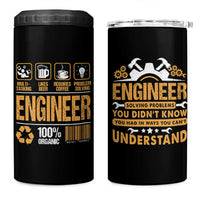 Engineer Gifts 4 in 1 Can Cooler Tumbler Mechanical Aerospace Engineering