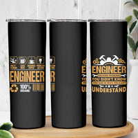 Engineer Gifts Skinny Tumbler Mechanical Aerospace Engineering