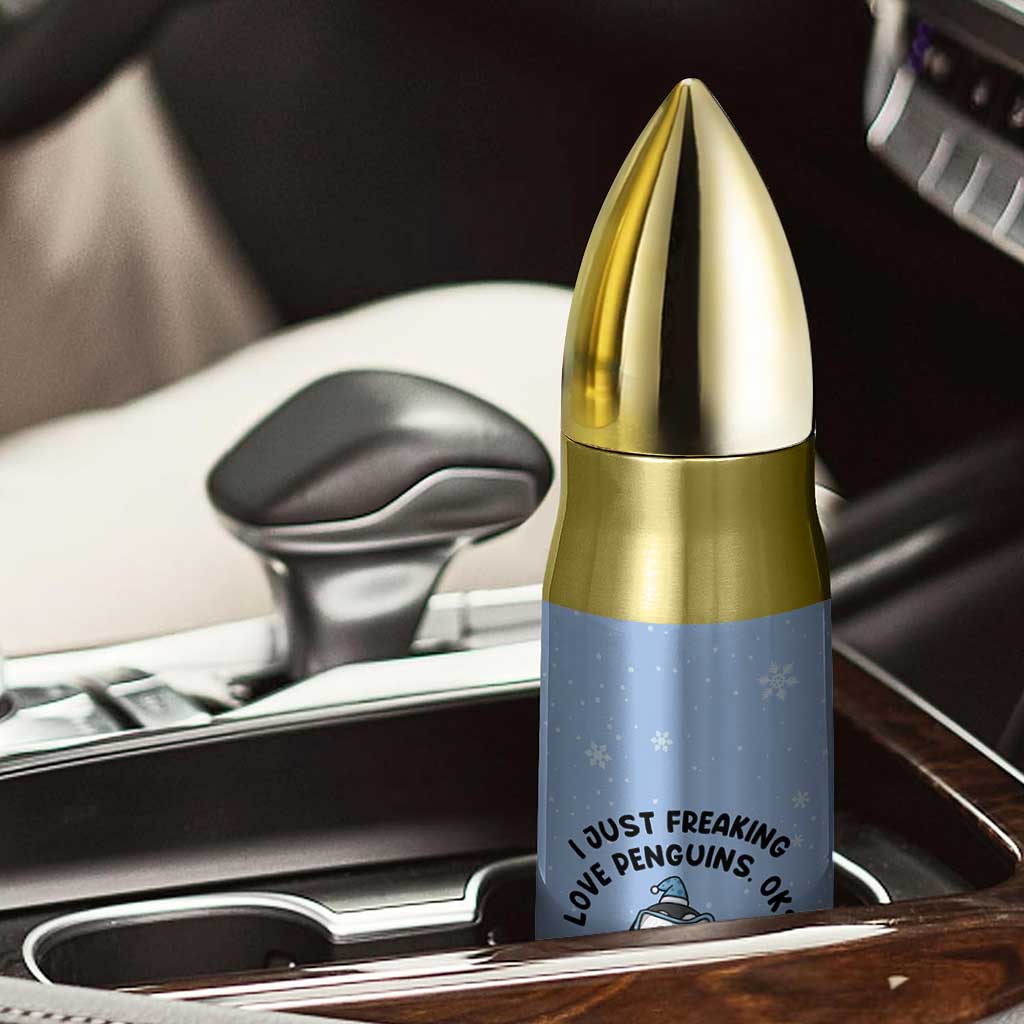 Penguin Gifts Bullet Tumbler Gift For Girls Friends Teacher Girlfriend Who Loves Penguins