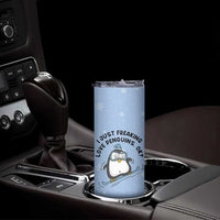 Penguin Gifts Skinny Tumbler Gift For Girls Friends Teacher Girlfriend Who Loves Penguins