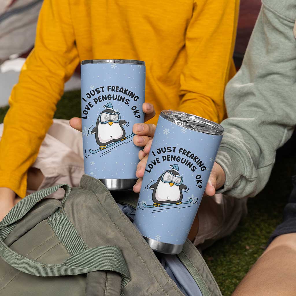 Penguin Gifts Tumbler Cup Gift For Girls Friends Teacher Girlfriend Who Loves Penguins
