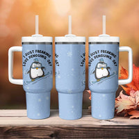 Penguin Gifts Tumbler With Handle Gift For Girls Friends Teacher Girlfriend Who Loves Penguins