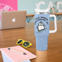 Penguin Gifts Tumbler With Handle Gift For Girls Friends Teacher Girlfriend Who Loves Penguins