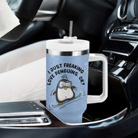 Penguin Gifts Tumbler With Handle Gift For Girls Friends Teacher Girlfriend Who Loves Penguins