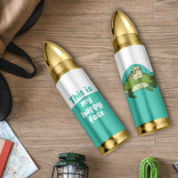 Funny Resting Face Bullet Tumbler This Is My Happy Face Sea Turtle Gifts