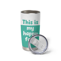 Funny Resting Face Tumbler Cup This Is My Happy Face Sea Turtle Gifts