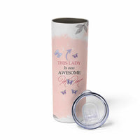 Birthday Gifts For Mom Skinny Tumbler This Lady Is One Awesome Mom Mothers Day Gifts