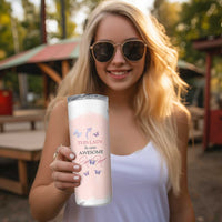 Birthday Gifts For Mom Skinny Tumbler This Lady Is One Awesome Mom Mothers Day Gifts