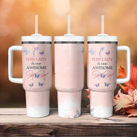 Birthday Gifts For Mom Tumbler With Handle This Lady Is One Awesome Mom Mothers Day Gifts