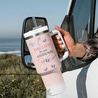 Birthday Gifts For Mom Tumbler With Handle This Lady Is One Awesome Mom Mothers Day Gifts
