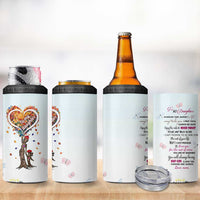 Daughter Gift From Mom 4 in 1 Can Cooler Tumbler Valentines Day Gifts For Daughters