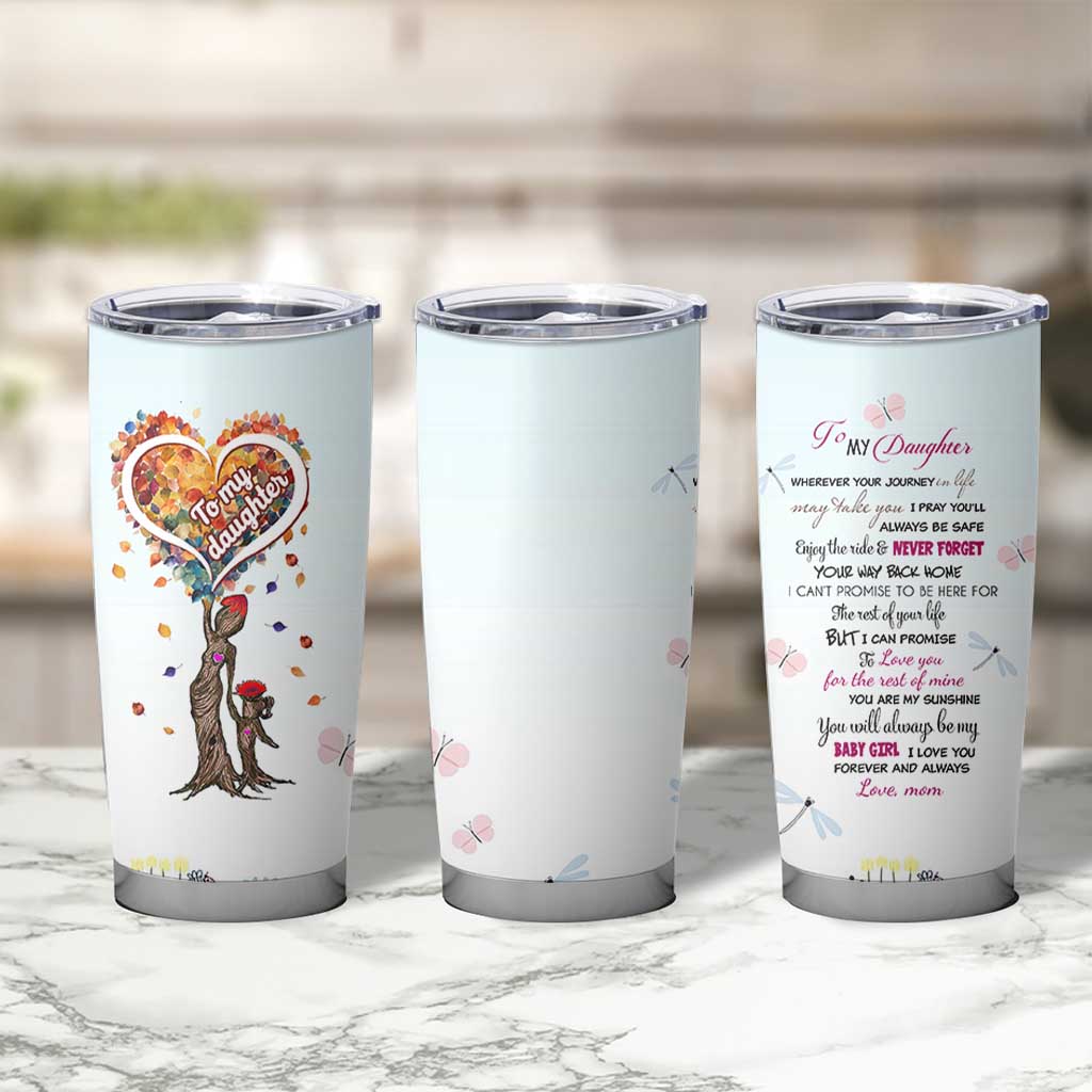 Daughter Gift From Mom Tumbler Cup Valentines Day Gifts For Daughters