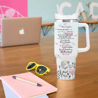 Daughter Gift From Mom Tumbler With Handle Valentines Day Gifts For Daughters