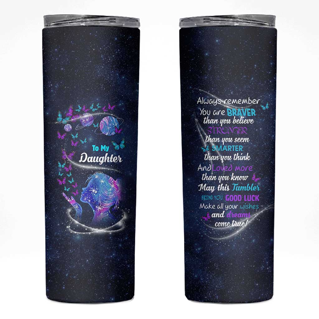 Daughter Gifts Skinny Tumbler Valentines Day Gift For Daughters Adult