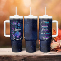 Daughter Gifts Tumbler With Handle Valentines Day Gift For Daughters Adult