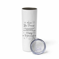 Retirement Gifts Skinny Tumbler May You Be Proud Of The Work You Do