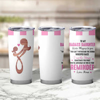 Funny Daughter Gifts Tumbler Cup To My Badass Daughter From Mom Adult Daughter Birthday Gifts Ideas