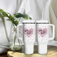 Mothers Day Gifts for Mom Tumbler With Handle Home is Where Mom Is