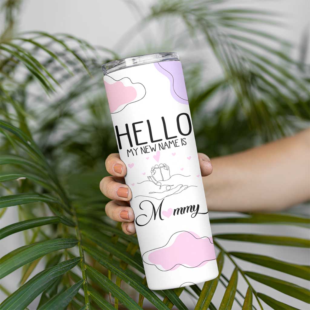First Time Mom Gift Skinny Tumbler New Mommy Pregnancy Gifts For First Mother's day