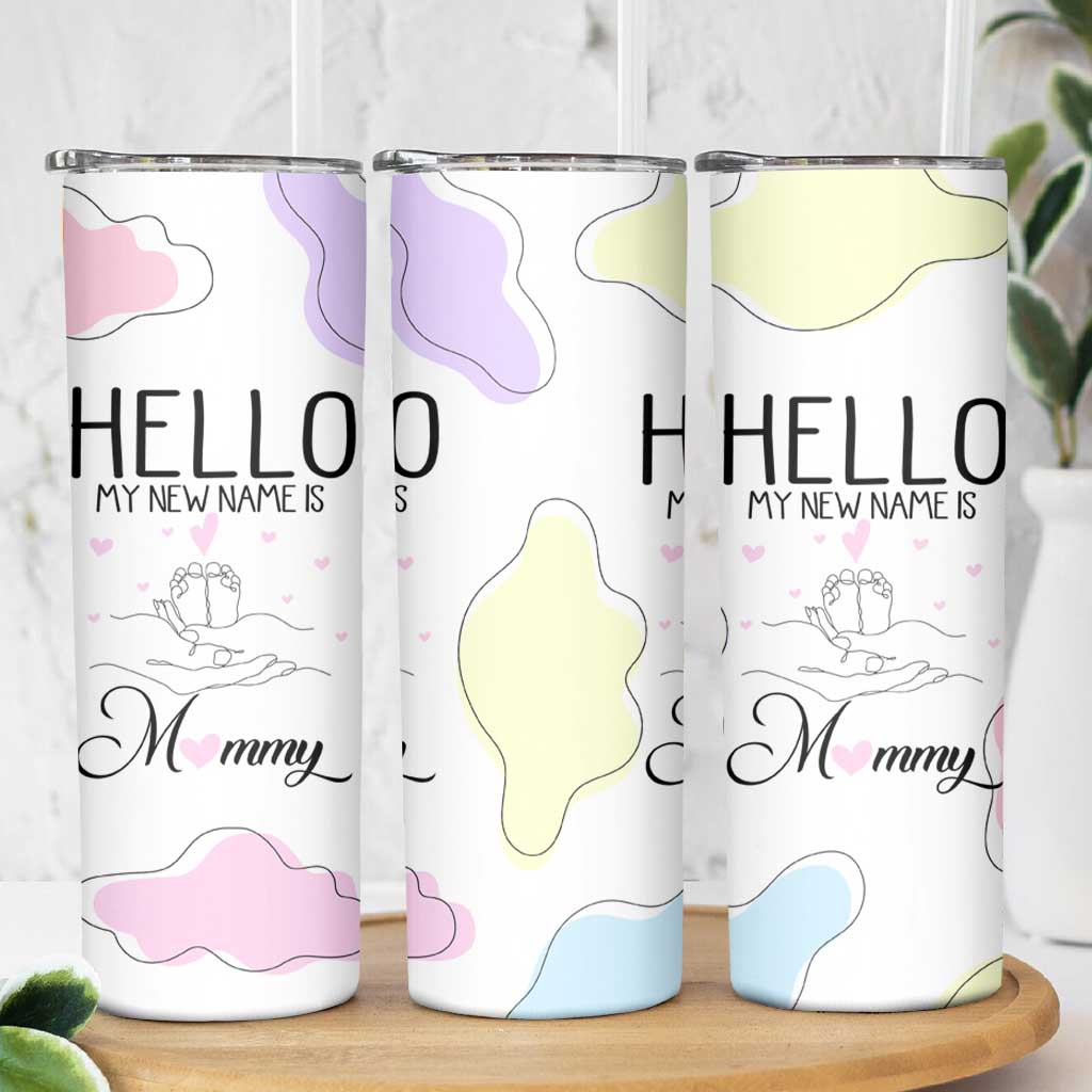 First Time Mom Gift Skinny Tumbler New Mommy Pregnancy Gifts For First Mother's day