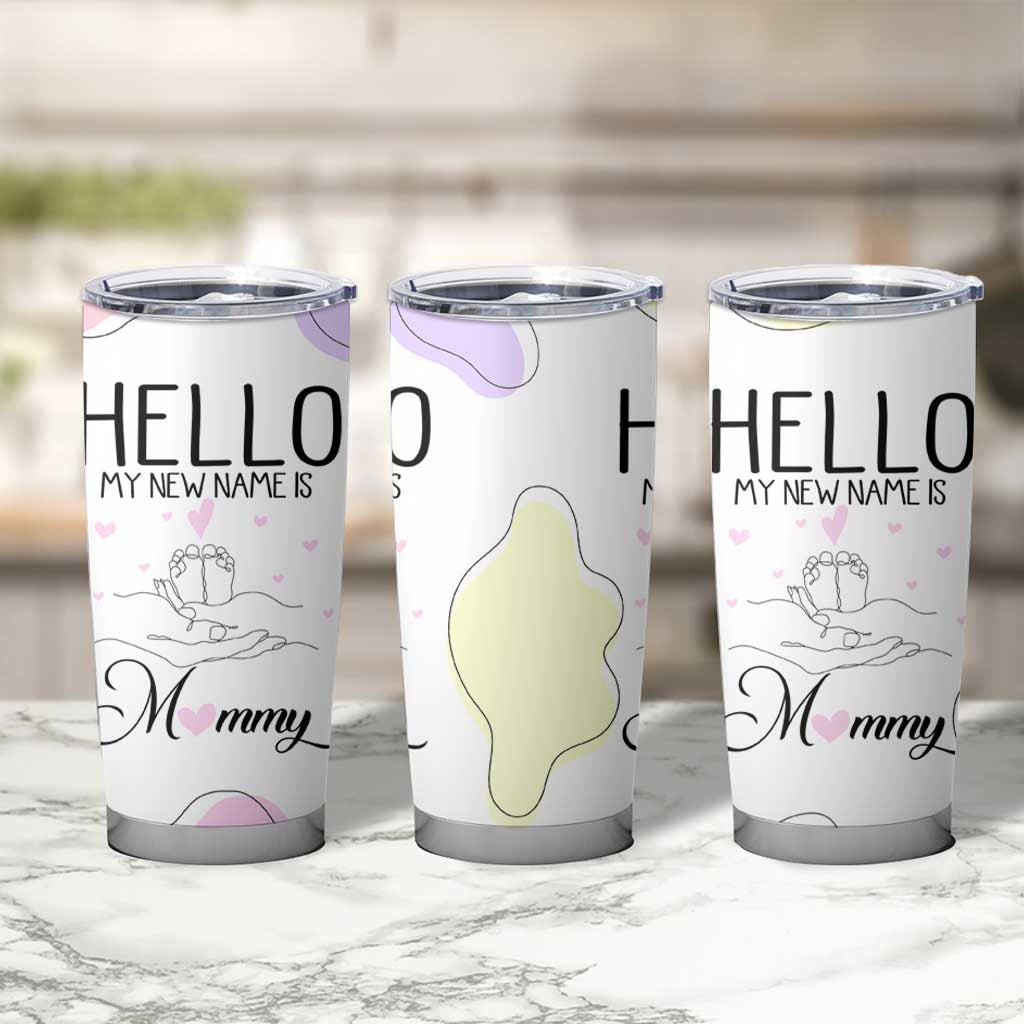 First Time Mom Gift Tumbler Cup New Mommy Pregnancy Gifts For First Mother's day