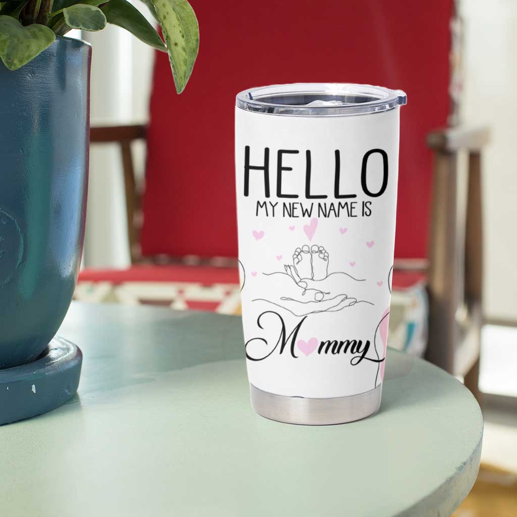 First Time Mom Gift Tumbler Cup New Mommy Pregnancy Gifts For First Mother's day