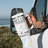 First Time Mom Gift Tumbler With Handle New Mommy Pregnancy Gifts For First Mother's day