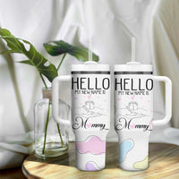 First Time Mom Gift Tumbler With Handle New Mommy Pregnancy Gifts For First Mother's day