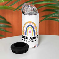 Gift For Aunt 4 in 1 Can Cooler Tumbler Flower Aunts Gifts For Birthday Christmas Mothers Day Best Aunt Ever