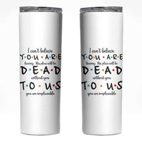 Goodbye Gift Skinny Tumbler Gift For Leaving Coworker Friend