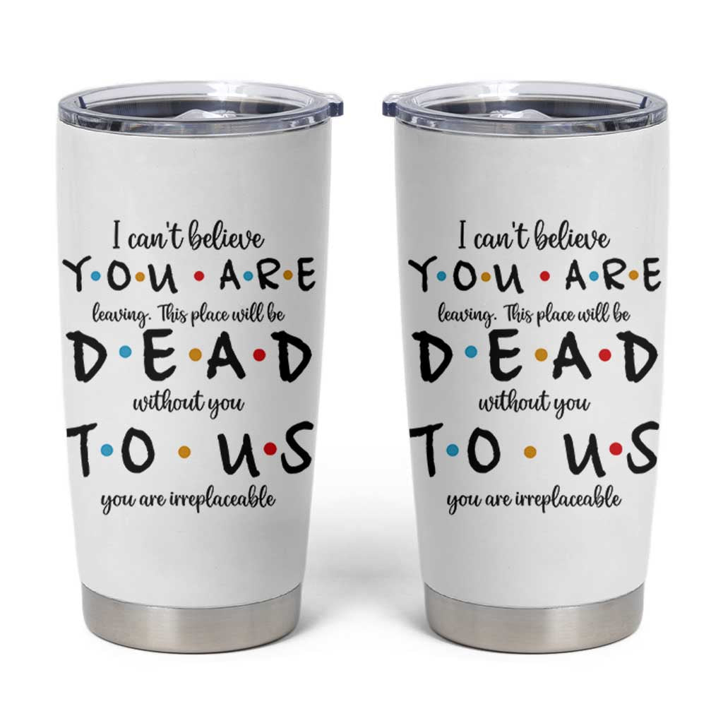Goodbye Gift Tumbler Cup Gift For Leaving Coworker Friend