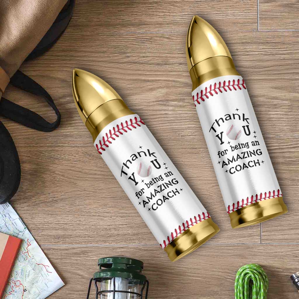 Baseball Coach Gifts Bullet Tumbler Thank You Coaches Appreciation Retirement Gift