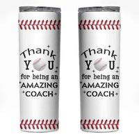 Baseball Coach Gifts Skinny Tumbler Thank You Coaches Appreciation Retirement Gift