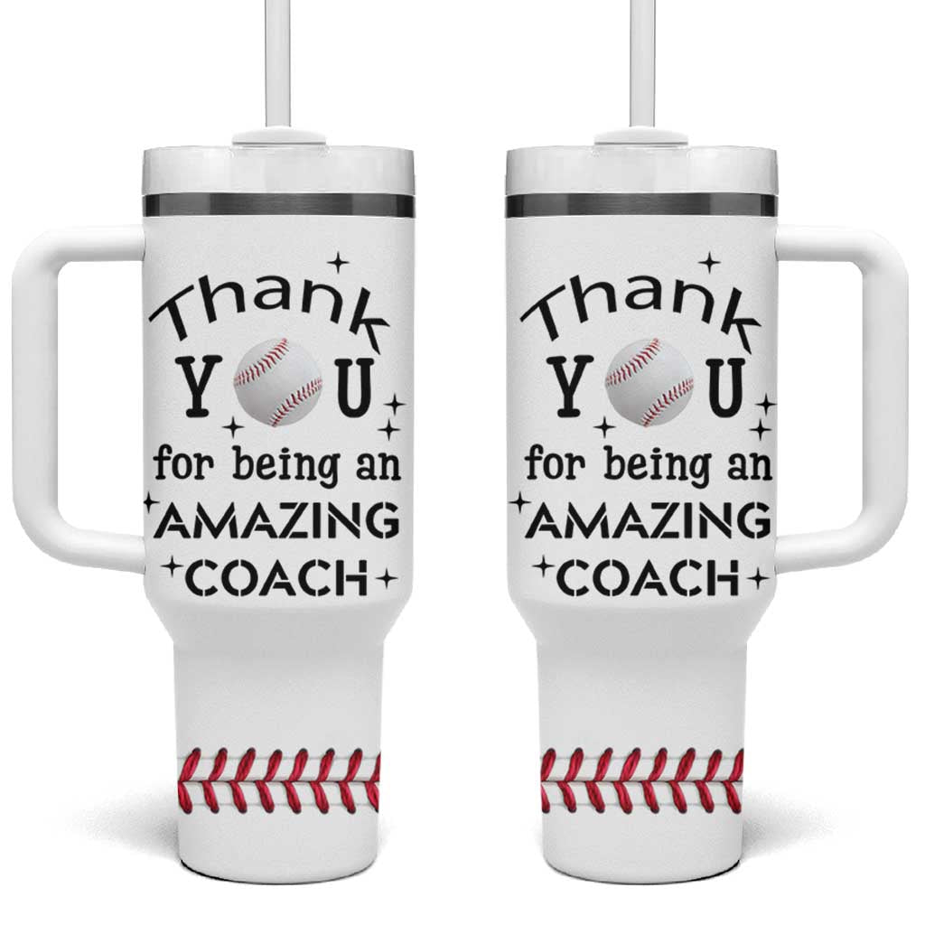 Baseball Coach Gifts Tumbler With Handle Thank You Coaches Appreciation Retirement Gift