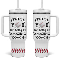 Baseball Coach Gifts Tumbler With Handle Thank You Coaches Appreciation Retirement Gift