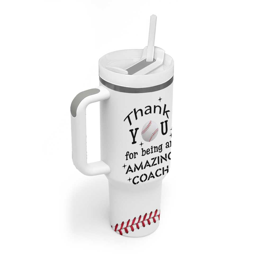 Baseball Coach Gifts Tumbler With Handle Thank You Coaches Appreciation Retirement Gift