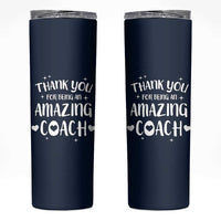 Coach Thank You Skinny Tumbler Basketball Football Sports Coach Appreciation Gifts