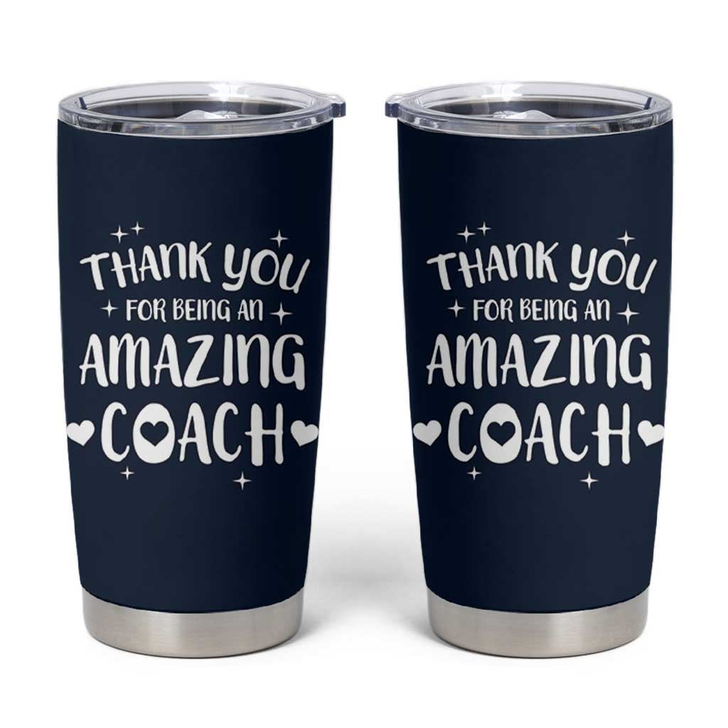 Coach Thank You Tumbler Cup Basketball Football Sports Coach Appreciation Gifts