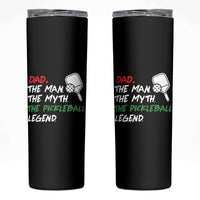 Vintage Pickleball Dad Skinny Tumbler Retro Pickleball Gift for Him Fathers Day