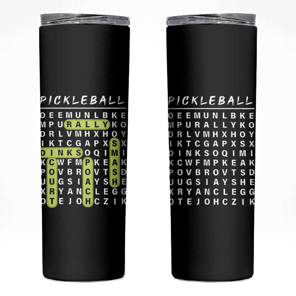 Funny Pickleball Lovers Skinny Tumbler Pickleball Gift for Coach Player Him Her