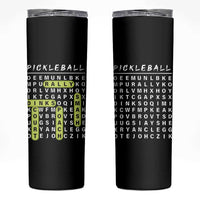 Funny Pickleball Lovers Skinny Tumbler Pickleball Gift for Coach Player Him Her