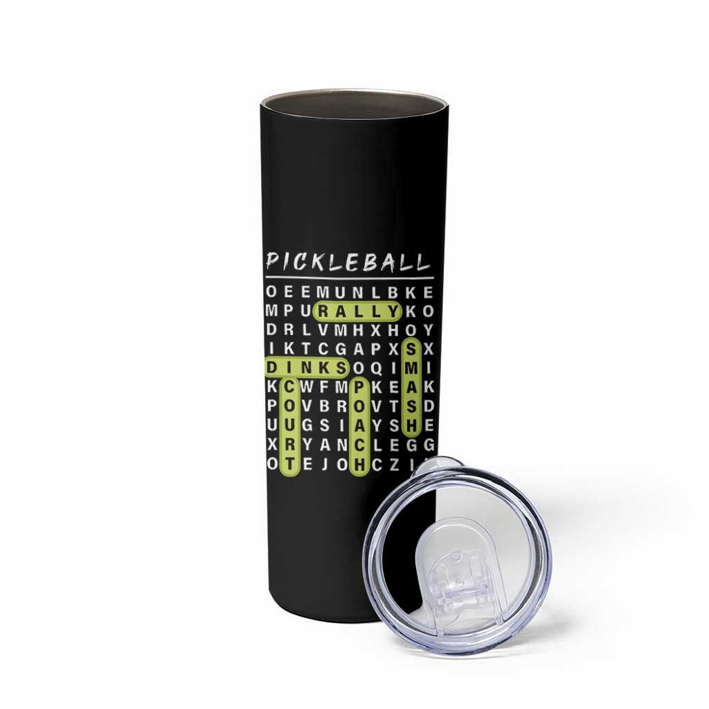Funny Pickleball Lovers Skinny Tumbler Pickleball Gift for Coach Player Him Her