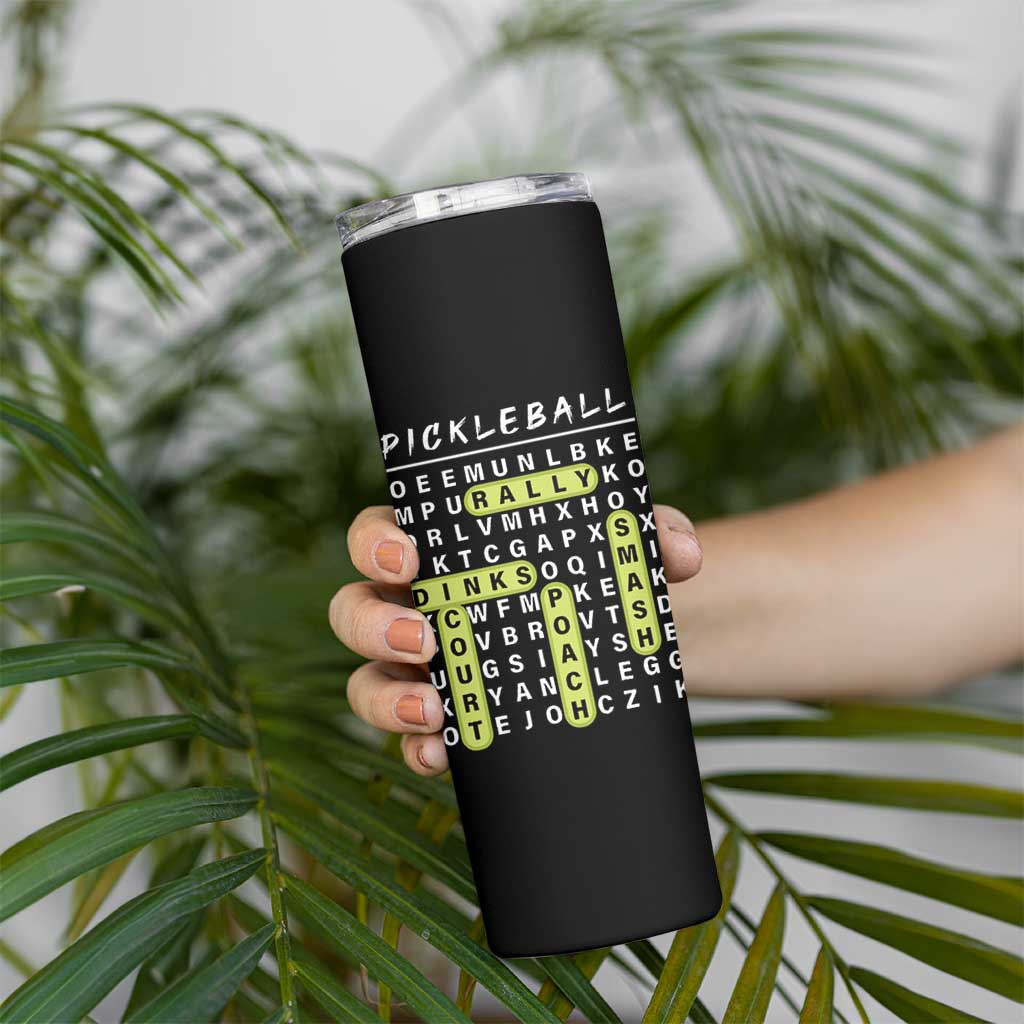 Funny Pickleball Lovers Skinny Tumbler Pickleball Gift for Coach Player Him Her