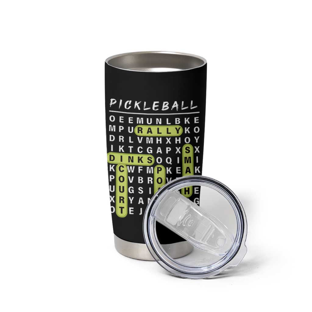 Funny Pickleball Lovers Tumbler Cup Pickleball Gift for Coach Player Him Her