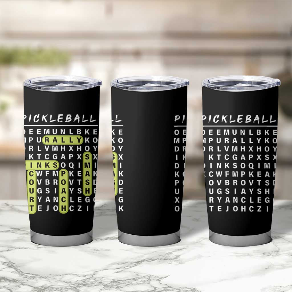 Funny Pickleball Lovers Tumbler Cup Pickleball Gift for Coach Player Him Her
