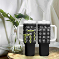 Funny Pickleball Lovers Tumbler With Handle Pickleball Gift for Coach Player Him Her
