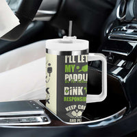 Pickleball Tumbler With Handle Gift for Pickle Ball Lovers Pickleballs Coach Player