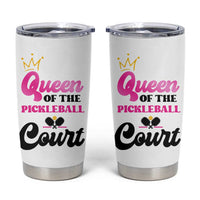 Pickleball Gifts For Women Tumbler Cup Queen Of The Court